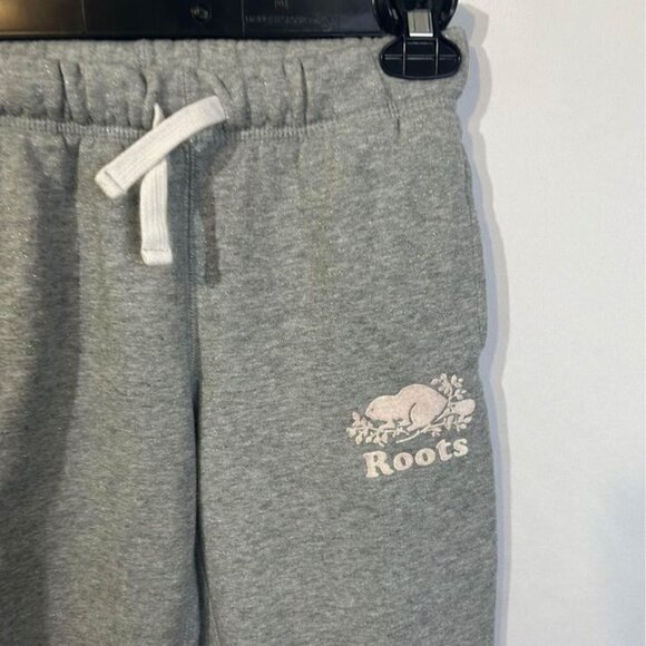 Roots jogging pants. Shimmer grey. Size 7 youth. Excellent condition. - Picture 2 of 10